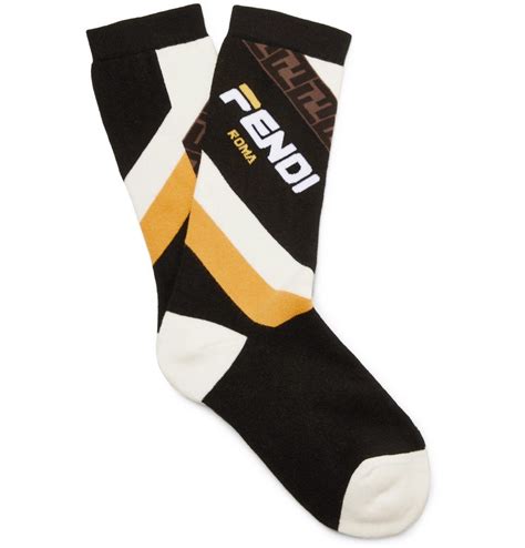 mens fendi socks|Men's Socks by Fendi .